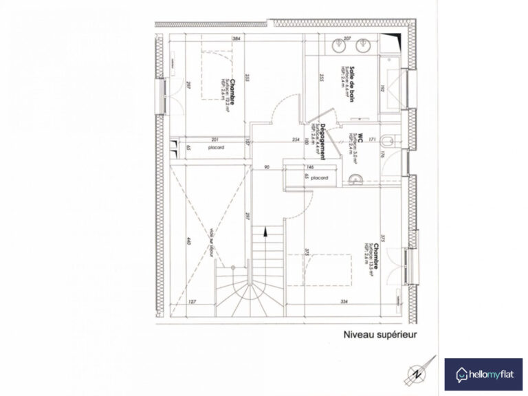 DUPLEX 4 PIÈCES AVEC TERRASSE - LA2847- Rue Bernard Fresson