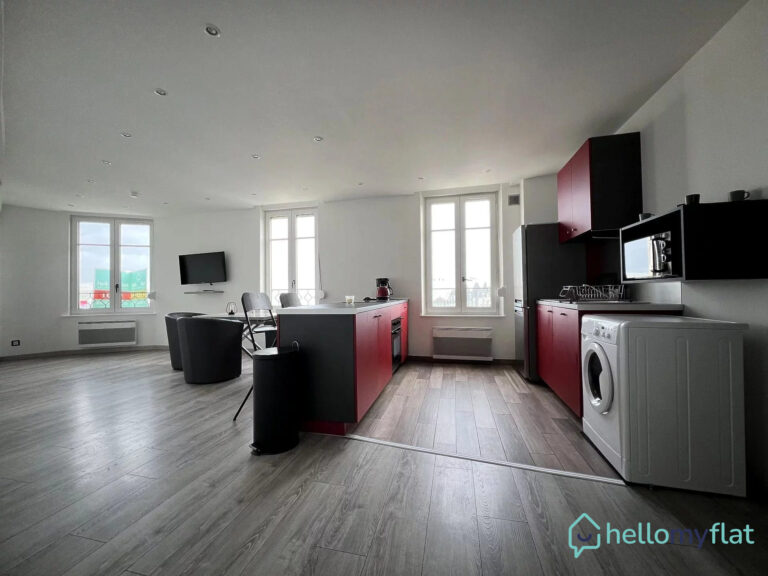 Appartement 3 pièces meublé – LA2508 – Rue du Président F. Roosvelt, 51100 REIMS