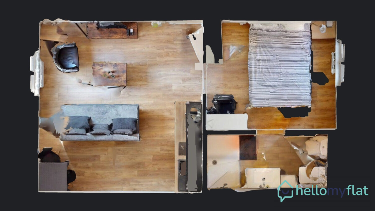 Appartement 2 pièces meublé - LA2404 - Rue de Verzy